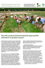 CIFOR-Proposal-Assessment-Tool-on-Gender-for-Managers-or-Reviewers