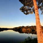 The sun setting over the Amazon river, Brazil. Photo: Neil Palmer/CIAT for CIFOR