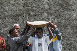 This community in Ethiopia built the community hall with money from white beans.
