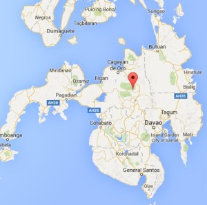 Lantapan, Philippines. Source: Google Maps