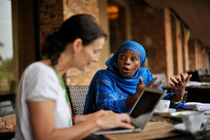 Women are not victims! Photo: Neil Palmer/CIAT