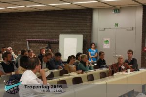 The participants discussed if rural populations in developing countries can continue to use the trees they depend on while conserving them, too. Photo: Tropentag 